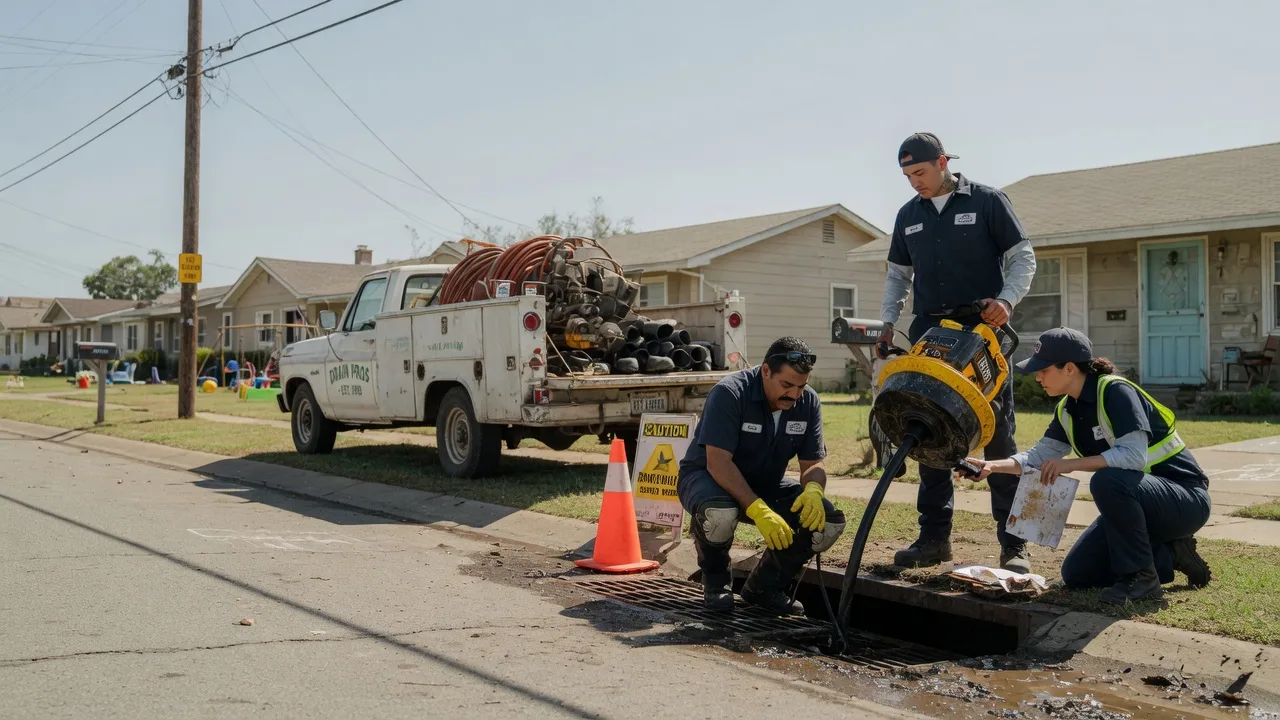 Drain Cleaning in South Houston, TX near me